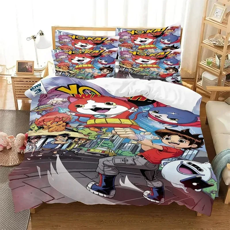 Anime Yo-Kai Watch 3D Printed Duvet Case Pillowcase Bedding Set Twin Full Queen King Size for Bedroom Decor
Anime Yo-Kai Watch 3D Printed Duvet Case Pillowcase Bedding Set Twin Full Queen King Size for Bedroom Decor