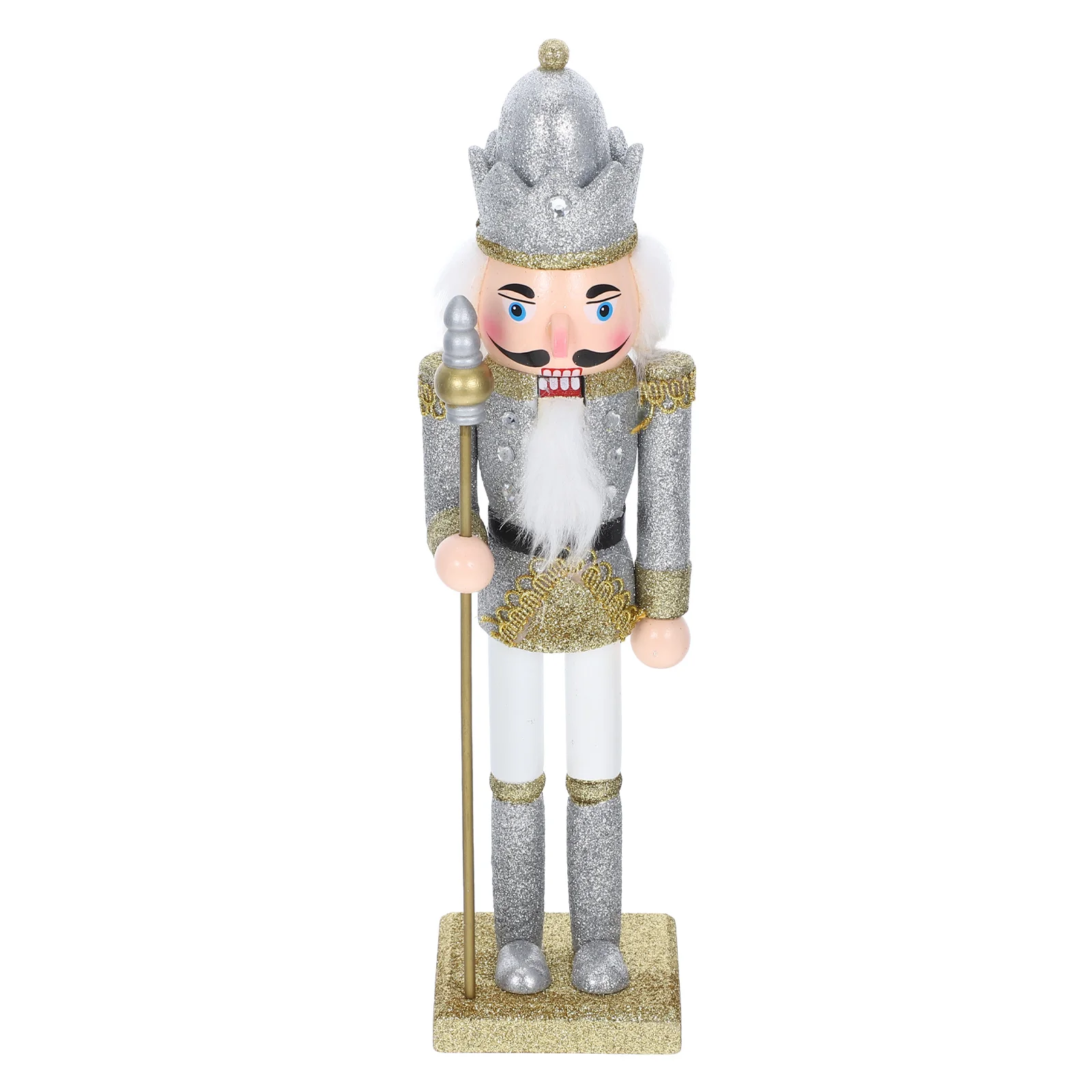 Wooden Nutcracker Soldier Christmas Tabletop Decor Traditional Xmas Nutcracker Craft Desktop Ornament Holiday Party Decoration
Wooden Nutcracker Soldier Christmas Tabletop Decor Traditional Xmas Nutcracker Craft Desktop Ornament Holiday Party Decoration