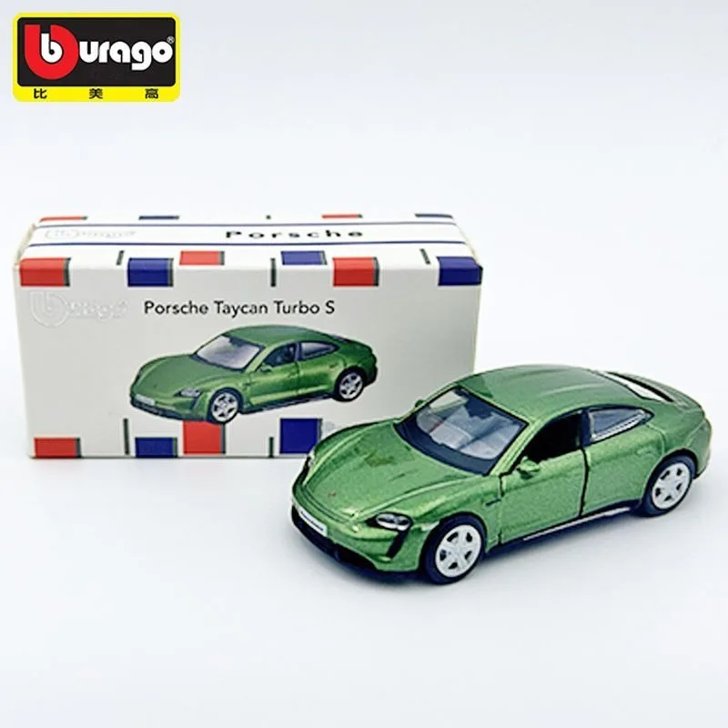 Bburago 1/64 Scale Alloy Car Model Porsche Taycan Turbo S Realistic Car Toy for Boys Collection and Decoration
Bburago 1/64 Scale Alloy Car Model Porsche Taycan Turbo S Realistic Car Toy for Boys Collection and Decoration