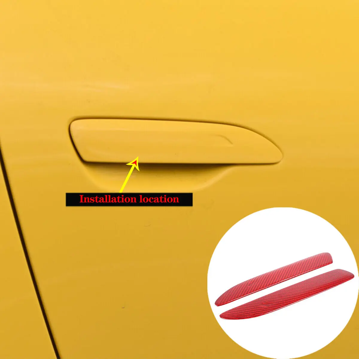 Carbon Fiber Car Exterior Door Handel Cover Trims External Accessories Fit For Porsche 911 2019-2022
Carbon Fiber Car Exterior Door Handel Cover Trims External Accessories Fit For Porsche 911 2019-2022