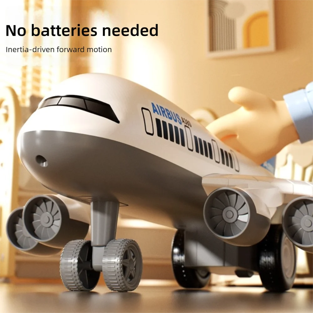 High Quality Large Size Inertia Airplane Model Plastic Inertia Function Large Airplane Passenger Plane Gifts
High Quality Large Size Inertia Airplane Model Plastic Inertia Function Large Airplane Passenger Plane Gifts
