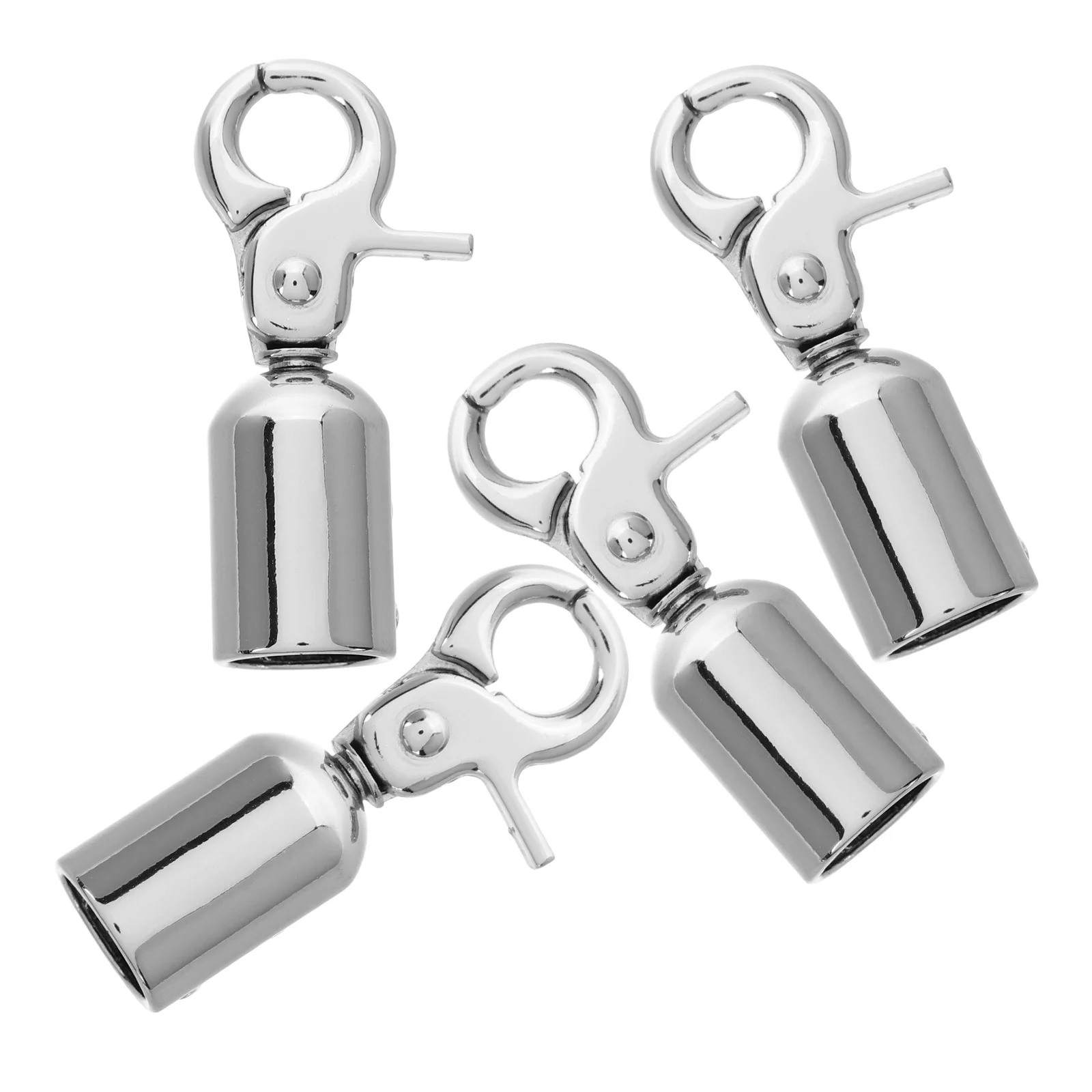 4pcs Dog Buckle Bag Hooks Rope End Snap Cord Caps Alloy Hooks Stopper Plug for Chains Stanchions Velvet Ropes Hook
4pcs Dog Buckle Bag Hooks Rope End Snap Cord Caps Alloy Hooks Stopper Plug for Chains Stanchions Velvet Ropes Hook