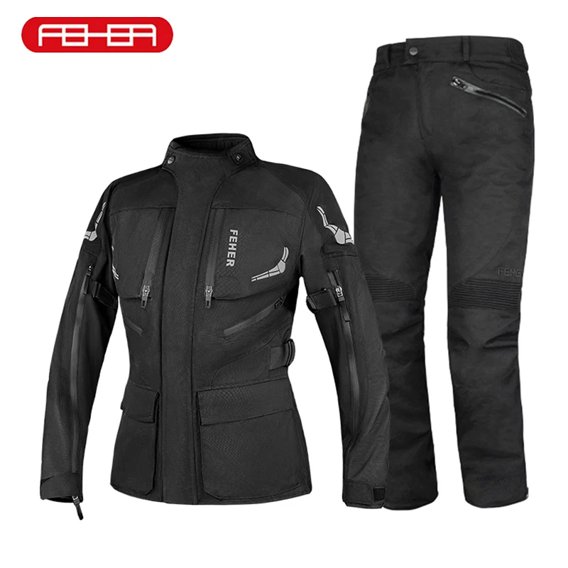 FEHER Motorcycle Jacket Rally Suit Woman All Seasons Waterproof Windproof Warm Professional Women's Motorcycle Riding Jackets
FEHER Motorcycle Jacket Rally Suit Woman All Seasons Waterproof Windproof Warm Professional Women's Motorcycle Riding Jackets