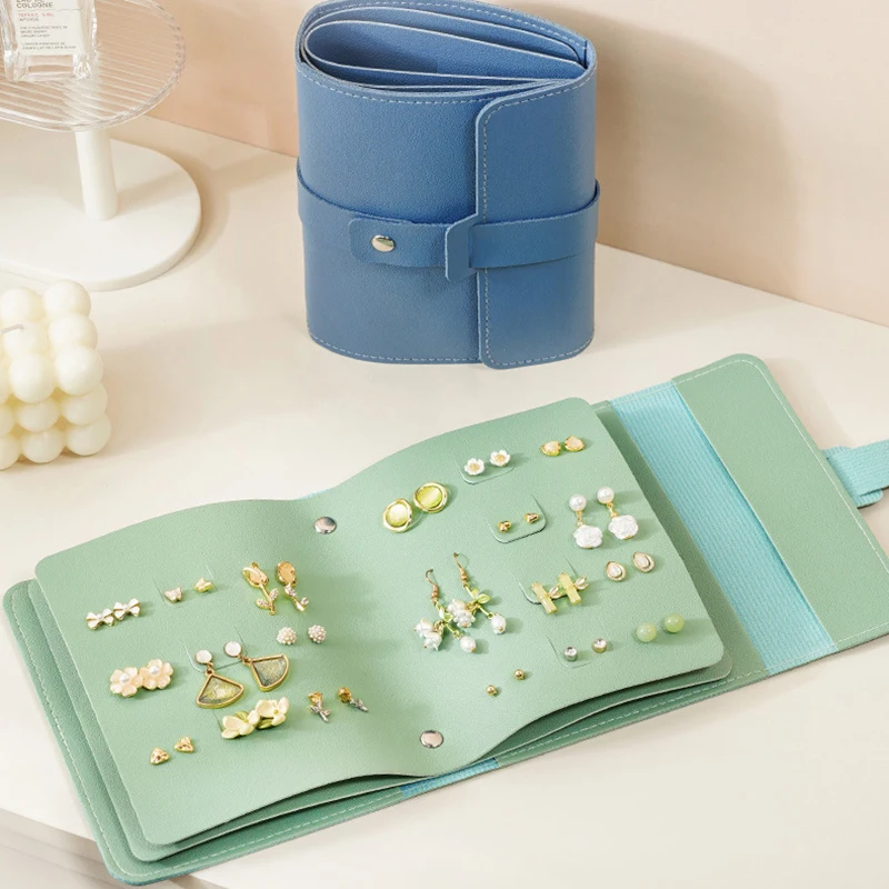 Fashion Jewelry Organizer Protable Waterproof Leather Albums Travel Earring Bracelet Ring Organizer Collection Display Bag Gift
Fashion Jewelry Organizer Protable Waterproof Leather Albums Travel Earring Bracelet Ring Organizer Collection Display Bag Gift