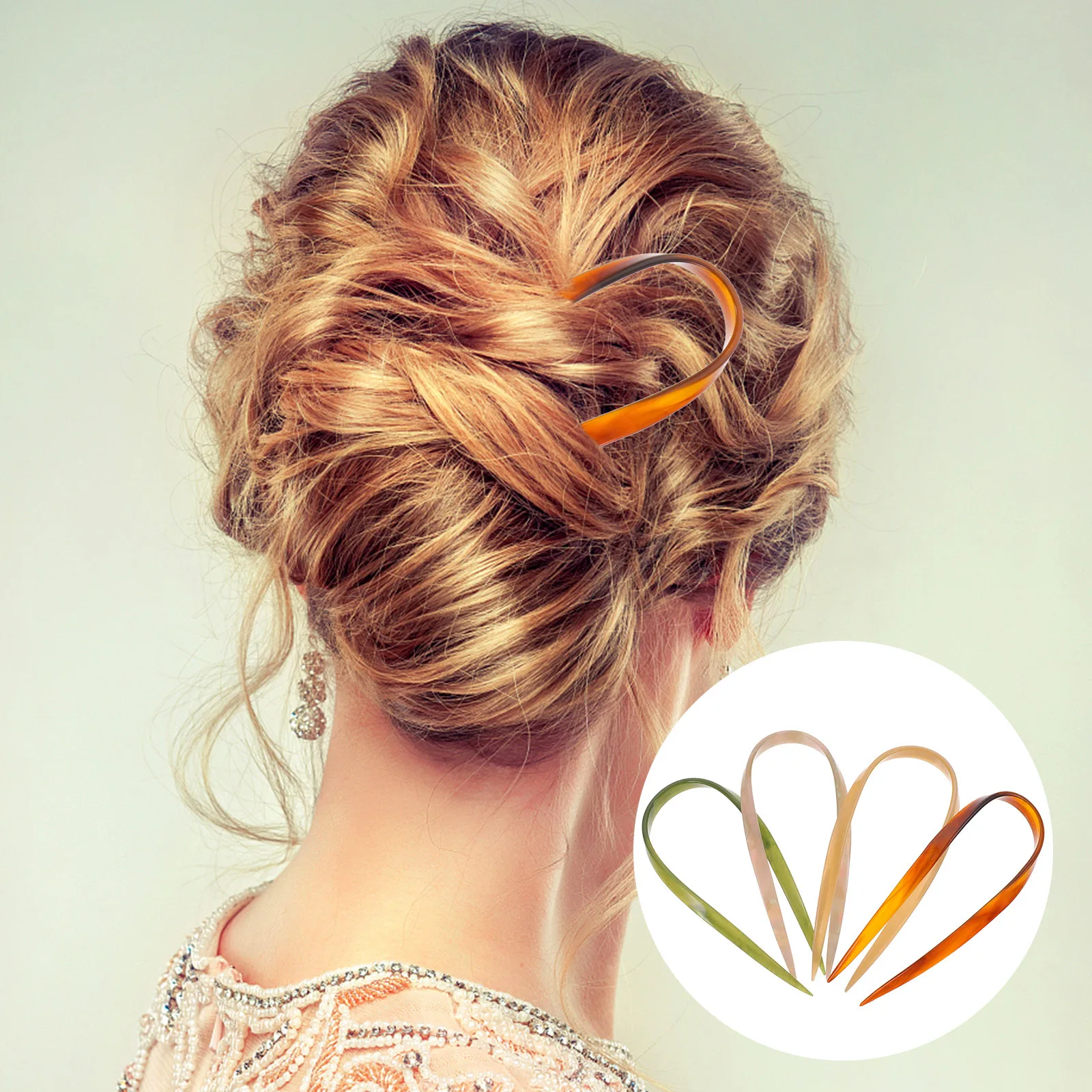 4pcs Acetate U Shaped Bun Holder Updo Pin For Women French Pins Acetate Hair Pin Styling Tool Long Hair Accessories
4pcs Acetate U Shaped Bun Holder Updo Pin For Women French Pins Acetate Hair Pin Styling Tool Long Hair Accessories