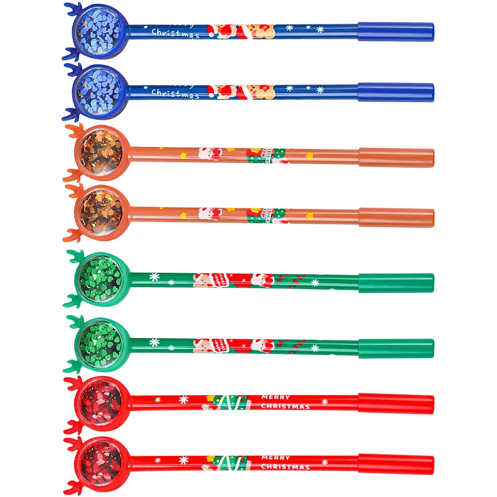 8Pcs Christmas Gel Pens Cute Plastic Student Writing Pen Smooth Prize Gift Supplies Gel Pen Pens Students Supplies
8Pcs Christmas Gel Pens Cute Plastic Student Writing Pen Smooth Prize Gift Supplies Gel Pen Pens Students Supplies