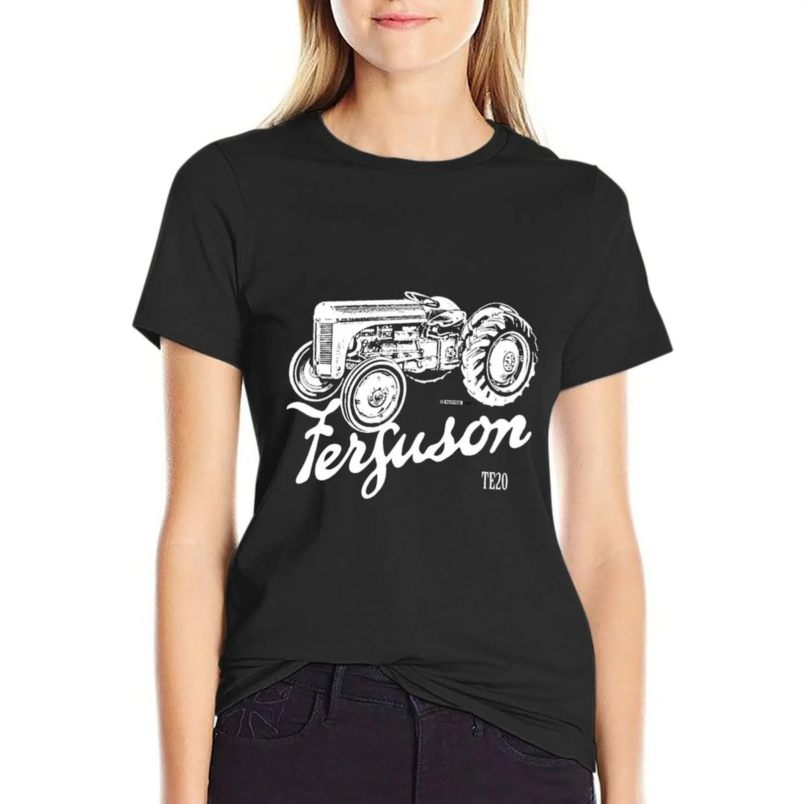 Ferguson TE20 script and illustration T-Shirt summer clothes animal print korean fashion oversized workout shirts for Women
Ferguson TE20 script and illustration T-Shirt summer clothes animal print korean fashion oversized workout shirts for Women