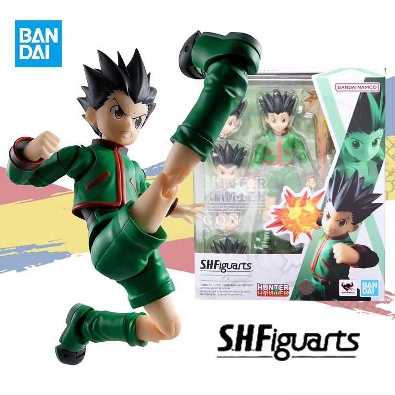 Bandai original authentic SHFiguarts SHF GON FREECSS anime action figure collection model toy ornaments gift for kids
Bandai original authentic SHFiguarts SHF GON FREECSS anime action figure collection model toy ornaments gift for kids