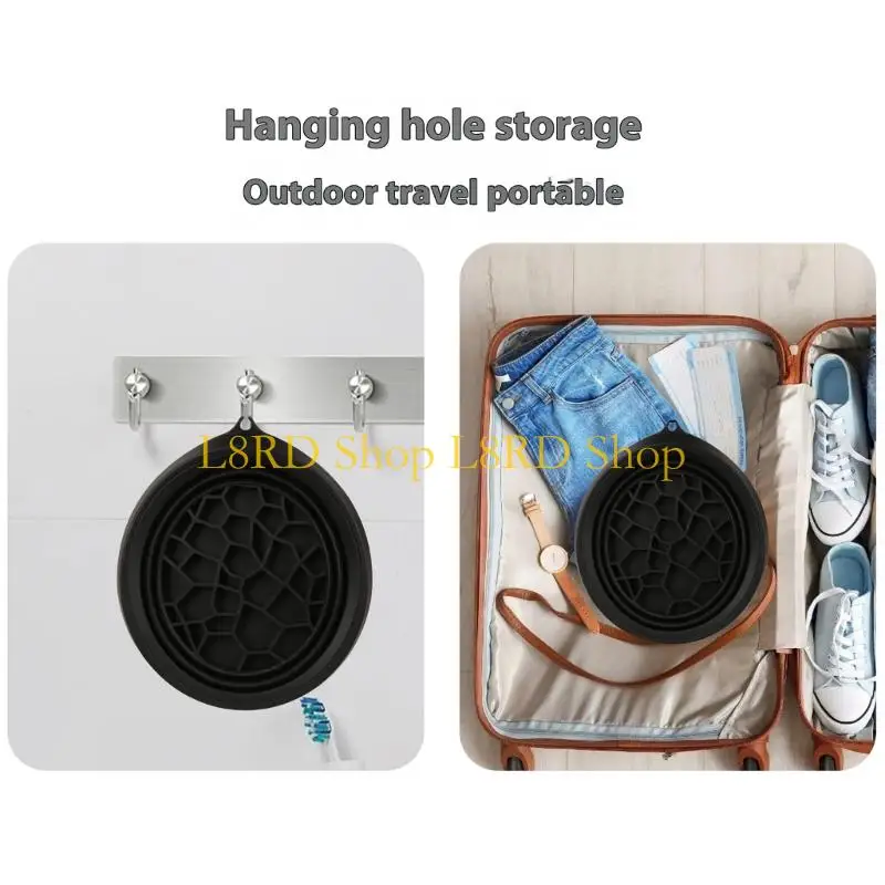 L8RD Compact Foldable Silicone Face Bowl With Ice Tray For Cold Plunge
L8RD Compact Foldable Silicone Face Bowl With Ice Tray For Cold Plunge