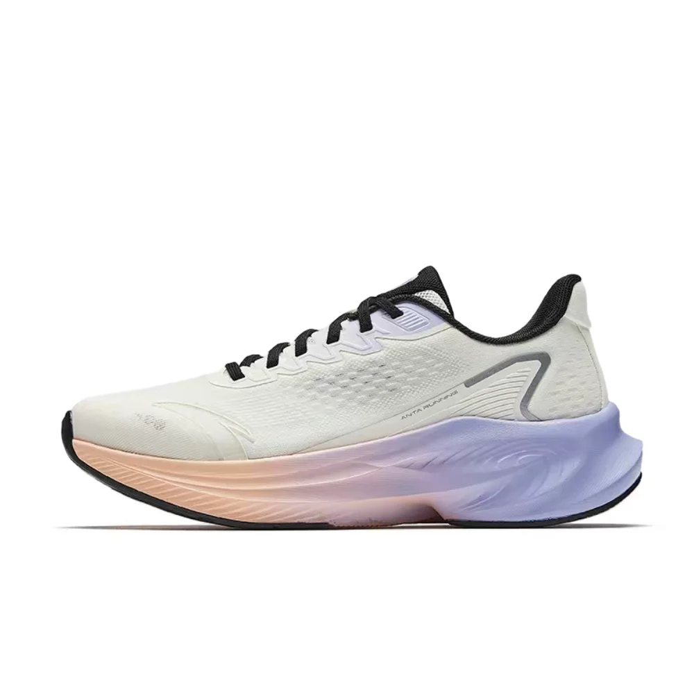 Anta Venom 6 Women's Low-Top Running Shoes: Comfortable, Stylish, and Versatile Rubber Soles Ivory White/Snow Purple 922625516-6
Anta Venom 6 Women's Low-Top Running Shoes: Comfortable, Stylish, and Versatile Rubber Soles Ivory White/Snow Purple 922625516-6