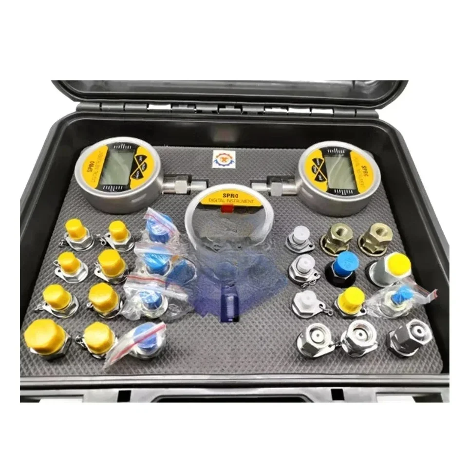 Good quality Universal Digital Pressure Gauge Measuring Instruments Testing Tool Hydraulic Pressure 3 Gauge Test Kit
Good quality Universal Digital Pressure Gauge Measuring Instruments Testing Tool Hydraulic Pressure 3 Gauge Test Kit
