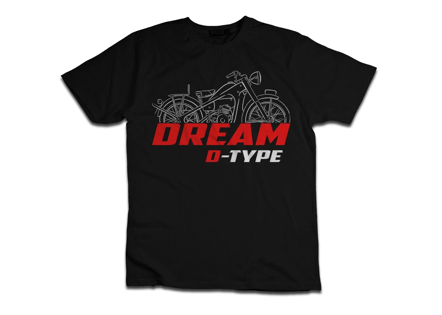 Dream Type D 1949–1951 Motorcycle T shirt Graphic Casual Summer Short Sleeves 100% Cotton Cool Tee
Dream Type D 1949–1951 Motorcycle T shirt Graphic Casual Summer Short Sleeves 100% Cotton Cool Tee