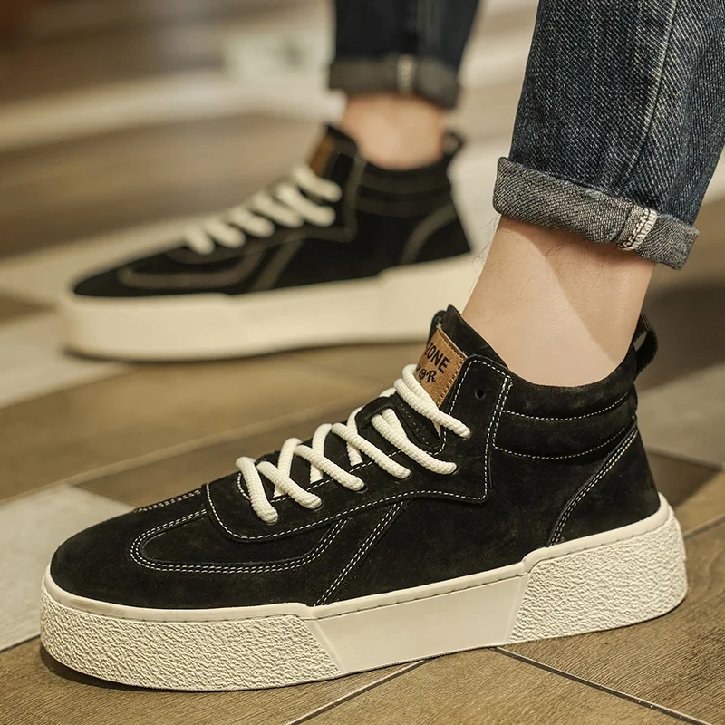 Autumn Men's Casual Shoes Suede Genuine Leather Mens Slip-on Party Wedding Loafers Moccasins Men Light Comfortable Driving Flats
Autumn Men's Casual Shoes Suede Genuine Leather Mens Slip-on Party Wedding Loafers Moccasins Men Light Comfortable Driving Flats