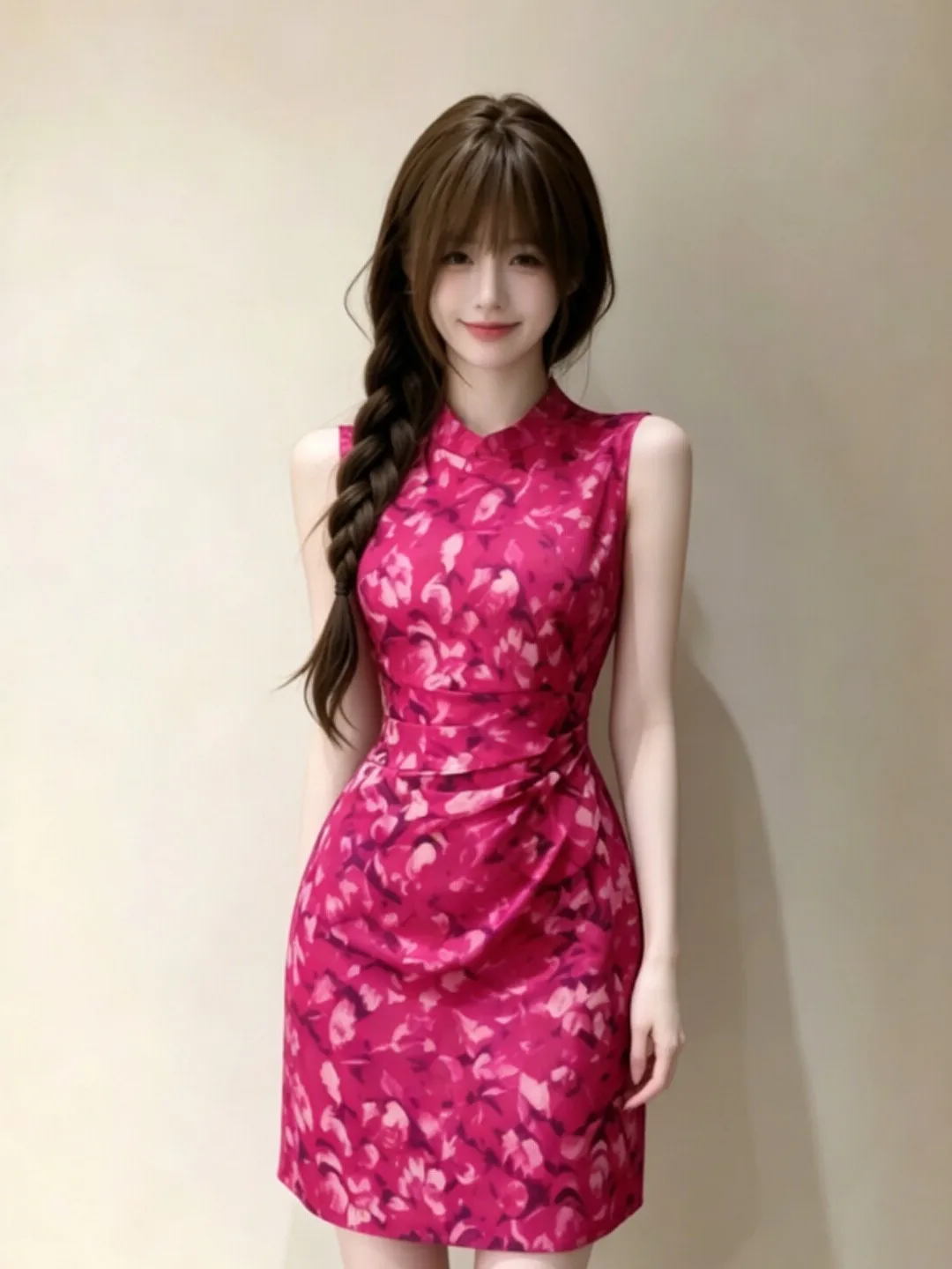 Retro Floral Print Slim Fit Wrap Dress Unique Strapless Gown High Waist Cotton Gentle Style Summer Fashionable Business Casual
Retro Floral Print Slim Fit Wrap Dress Unique Strapless Gown High Waist Cotton Gentle Style Summer Fashionable Business Casual