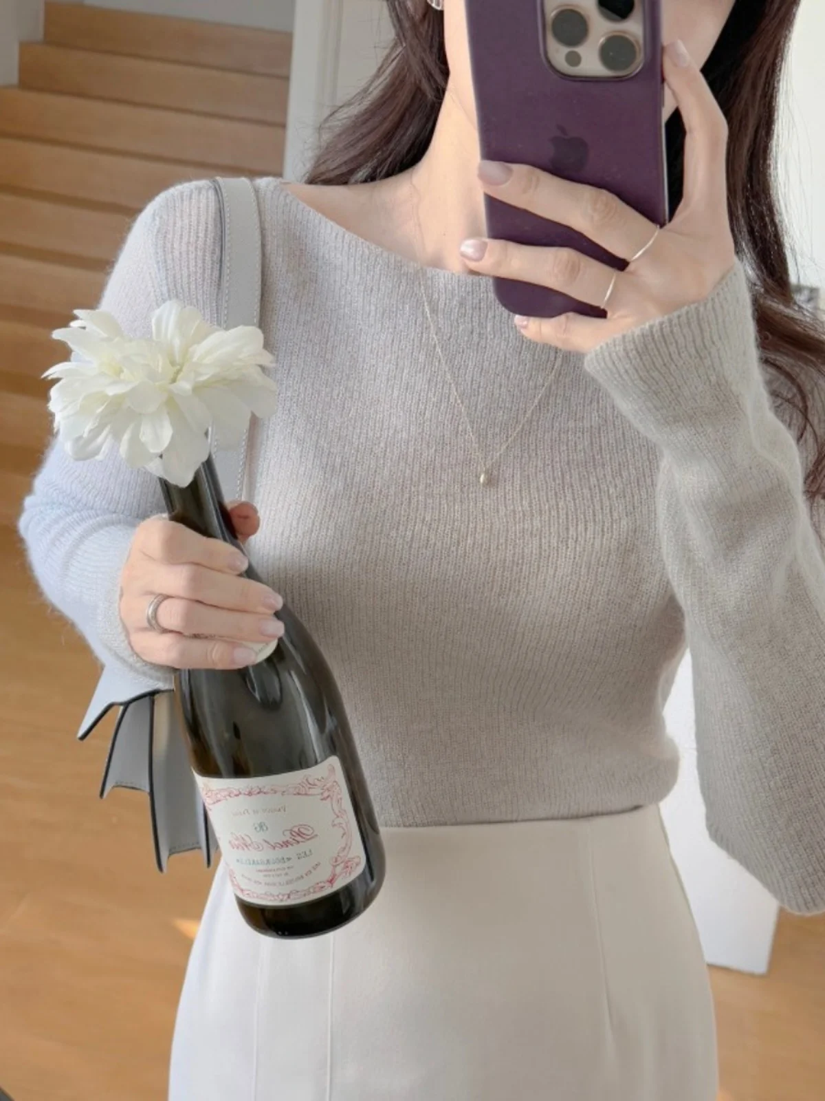 Early Spring Women's Long Sve Knitted Sweater Korean Sle Slim Fit Inner Wear Base Layer Boat Ne Top Outerwear
Early Spring Women's Long Sve Knitted Sweater Korean Sle Slim Fit Inner Wear Base Layer Boat Ne Top Outerwear