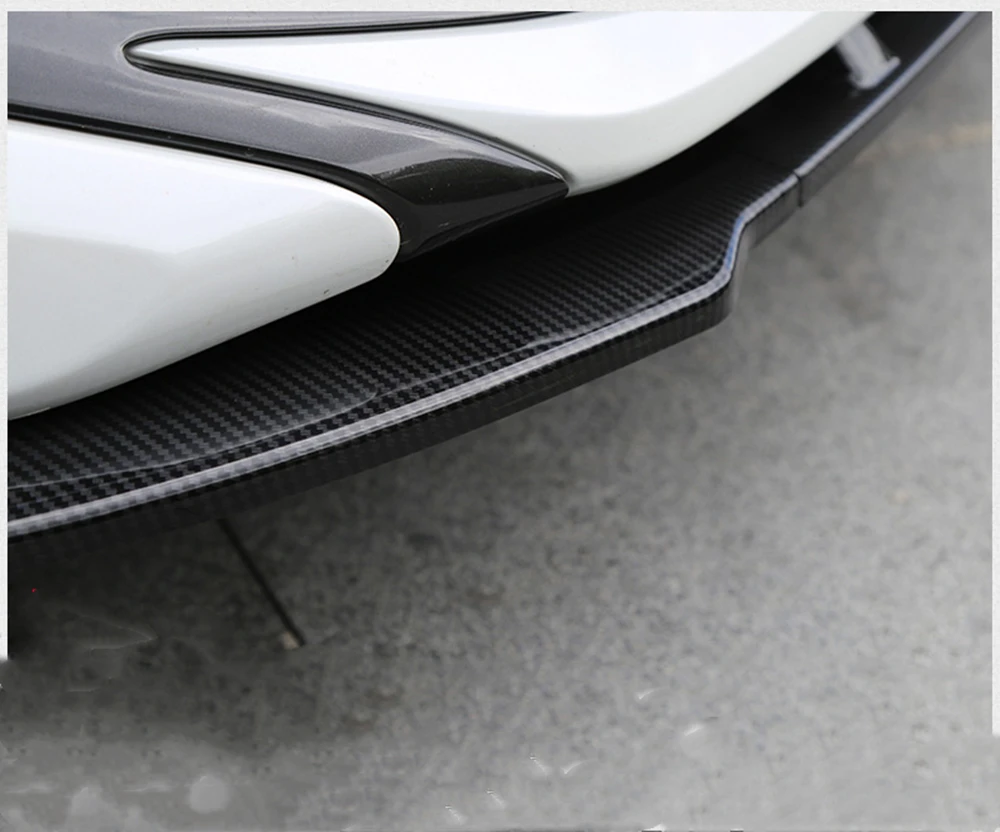 3PCS Car Front Bumper Spoiler Lip Splitter For Toyota Camry L LE XLE 2018-2019 Deluxe Version Lower Chin Blade Guard Protector
3PCS Car Front Bumper Spoiler Lip Splitter For Toyota Camry L LE XLE 2018-2019 Deluxe Version Lower Chin Blade Guard Protector