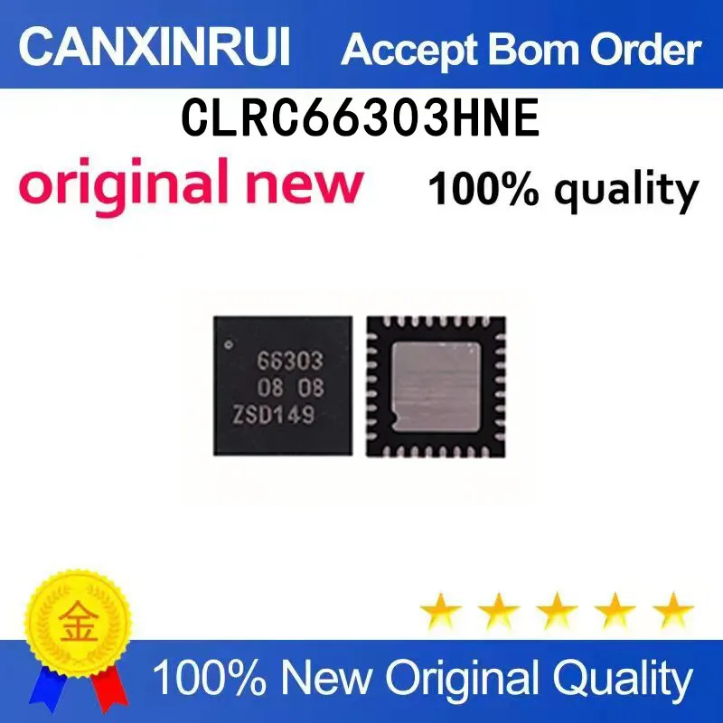 (5pcs-100pcs)New CLRC66303HNE silk screen 66030 package QFN-32 RF card IC chip
(5pcs-100pcs)New CLRC66303HNE silk screen 66030 package QFN-32 RF card IC chip