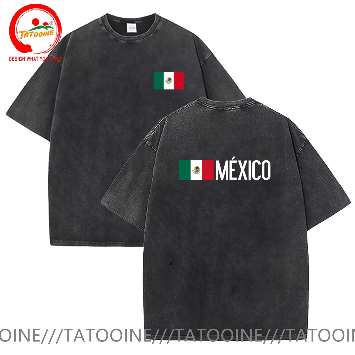 Vintage Washed Cotton T-Shirt Funny Designer Mexican Mexico Coat of Arms T Shirt Men Fashion Trendy Casual Clothing Stylish Top
Vintage Washed Cotton T-Shirt Funny Designer Mexican Mexico Coat of Arms T Shirt Men Fashion Trendy Casual Clothing Stylish Top