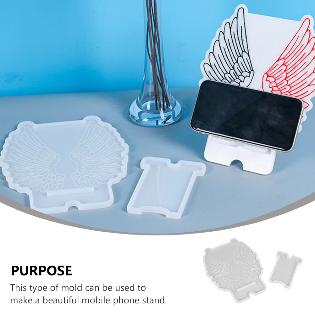 Mobile Phone Holder Mold Silicone Stand Mould Creative Epoxy Resin Jewelry Accessories Part Cellphone Mount Reusable Washable
Mobile Phone Holder Mold Silicone Stand Mould Creative Epoxy Resin Jewelry Accessories Part Cellphone Mount Reusable Washable