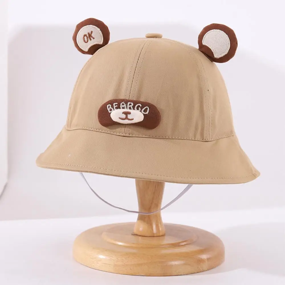 Fashion Cartoon Bear Ears Children's Fisherman Hat Spring & Summer Cute Bear Bear Basin Hat 2-8 Years Toddler Bucket Hat Unisex
Fashion Cartoon Bear Ears Children's Fisherman Hat Spring & Summer Cute Bear Bear Basin Hat 2-8 Years Toddler Bucket Hat Unisex