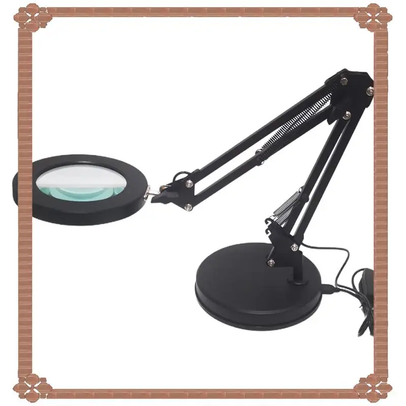 24-Hour Delivery Foldable Desktop Magnifying Glass With LED Lights USB Magnifier With Base For Reading Repair Welding Desk Lamp
24-Hour Delivery Foldable Desktop Magnifying Glass With LED Lights USB Magnifier With Base For Reading Repair Welding Desk Lamp