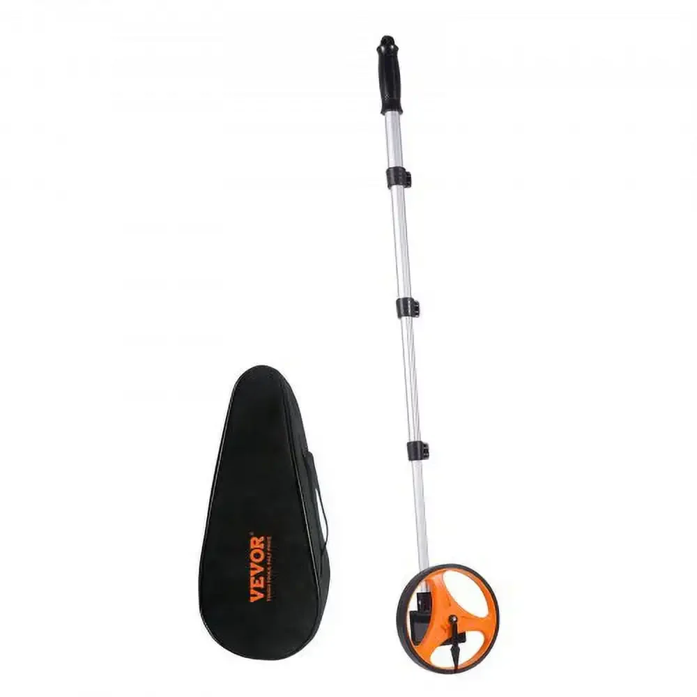 Measuring Wheel in Inches, 6.3 in Wheel Diameter, 39.37-16.53 in Telescoping Measure Wheel, Measurement 0-9,999m with Back Bag
Measuring Wheel in Inches, 6.3 in Wheel Diameter, 39.37-16.53 in Telescoping Measure Wheel, Measurement 0-9,999m with Back Bag