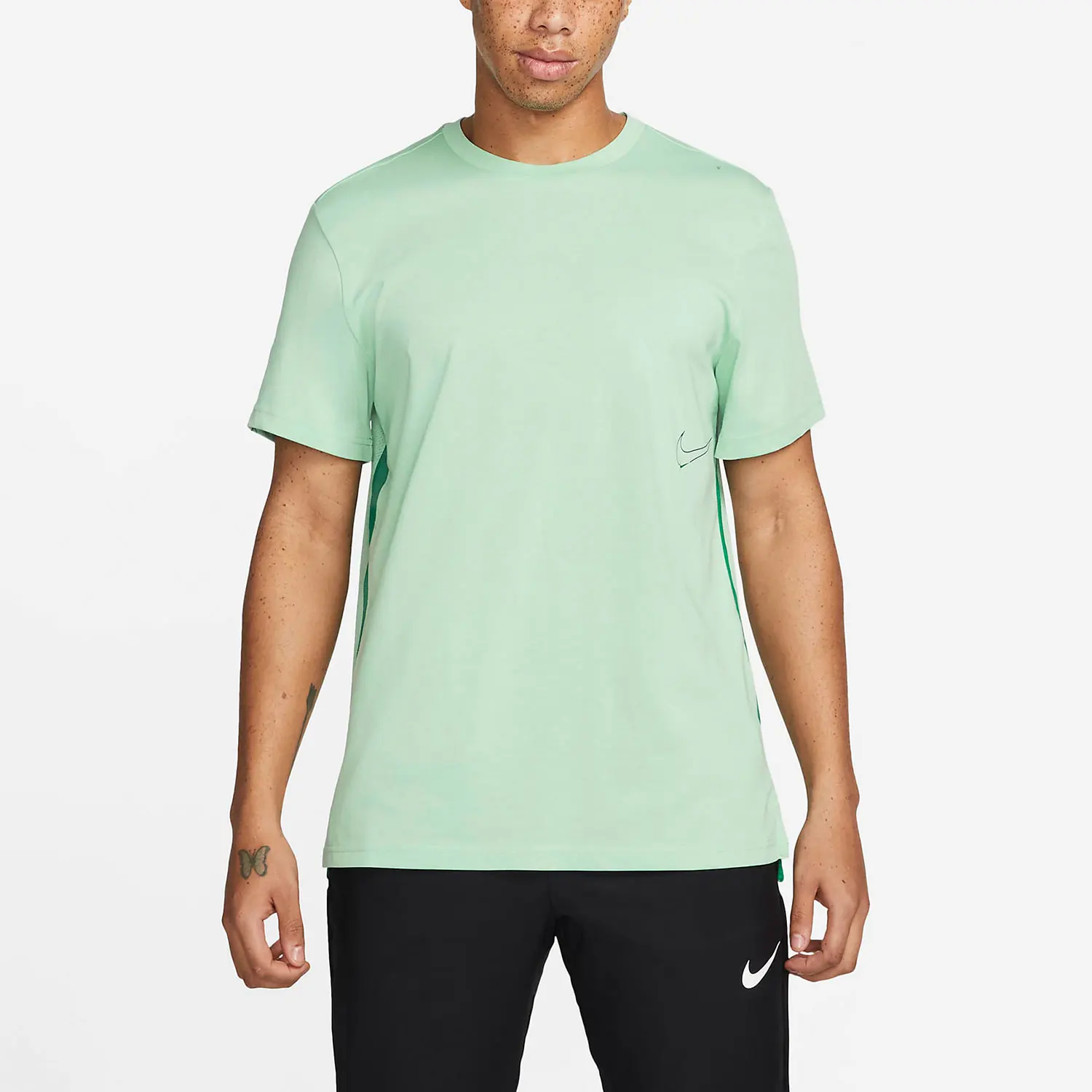 Nike genuine summer men's knitted running mesh breathable short sleeved T-shirt DM6669-308
Nike genuine summer men's knitted running mesh breathable short sleeved T-shirt DM6669-308