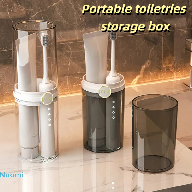 1Pc Portable toiletries storage box Toothbrush Dustproof Cup Bathroom Storage Case Box Organizer Travel Toiletries Storage Cup
1Pc Portable toiletries storage box Toothbrush Dustproof Cup Bathroom Storage Case Box Organizer Travel Toiletries Storage Cup