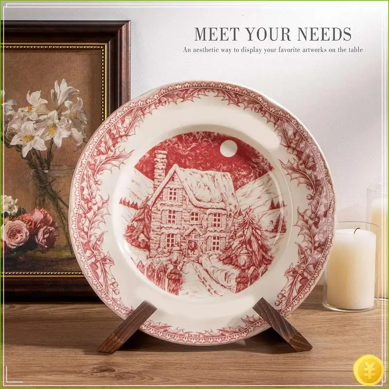 3 Pcs Plate Stand For Display 6.5 Inch Plate Holder Display Stand Table Top Easels
3 Pcs Plate Stand For Display 6.5 Inch Plate Holder Display Stand Table Top Easels