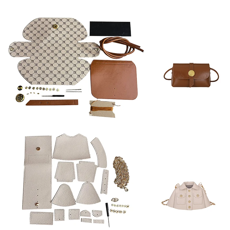1 Set DIY PU Leather Bowling Bag Making Kit Handmade Sewing Crossbody Bag Making All Materials DIY Leather Craft Handbag Making
1 Set DIY PU Leather Bowling Bag Making Kit Handmade Sewing Crossbody Bag Making All Materials DIY Leather Craft Handbag Making