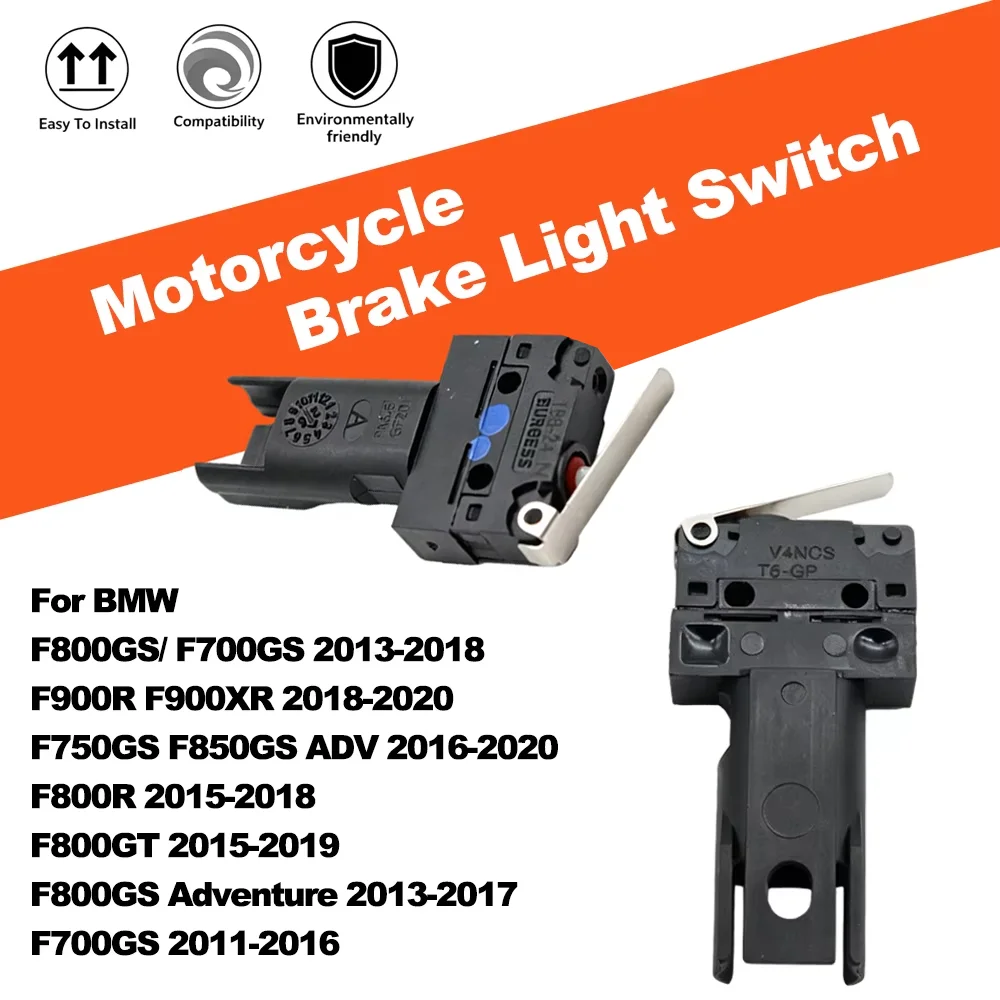 Motorcycle Brake Light Switch Micro Switch For BMW F800GS Adventure F700GS F750GS F850GS ADV F900GS 2004-2025 Replacement Part
Motorcycle Brake Light Switch Micro Switch For BMW F800GS Adventure F700GS F750GS F850GS ADV F900GS 2004-2025 Replacement Part
