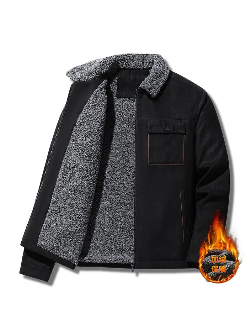 Men's Faux Fur Collar Jaet Winter Warm Thiened Flap Collar Men's Coat Youth Sle Commute Faion Polyester Nylon Cosi...
Men's Faux Fur Collar Jaet Winter Warm Thiened Flap Collar Men's Coat Youth Sle Commute Faion Polyester Nylon Cosi...