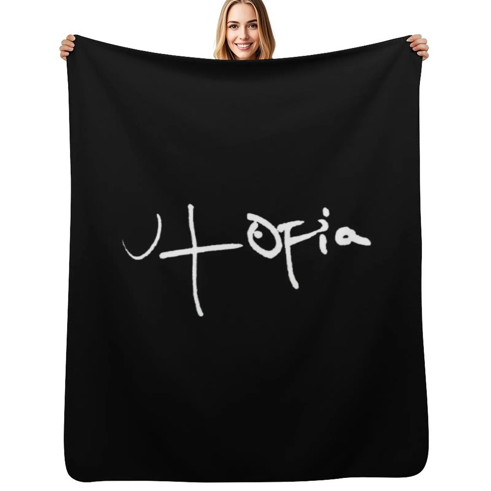 black of utofia Throw Blanket Multi Purpose Soft Warm Blanket for Home Travel
black of utofia Throw Blanket Multi Purpose Soft Warm Blanket for Home Travel