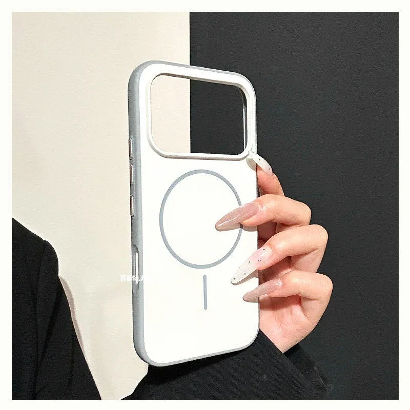 For Honor 600 Pro Case Magnetic For MagSafe Matte PC Skin Feel Color Blocking Fashion Cover For Honor 600 Fingerprint-Resistant
For Honor 600 Pro Case Magnetic For MagSafe Matte PC Skin Feel Color Blocking Fashion Cover For Honor 600 Fingerprint-Resistant