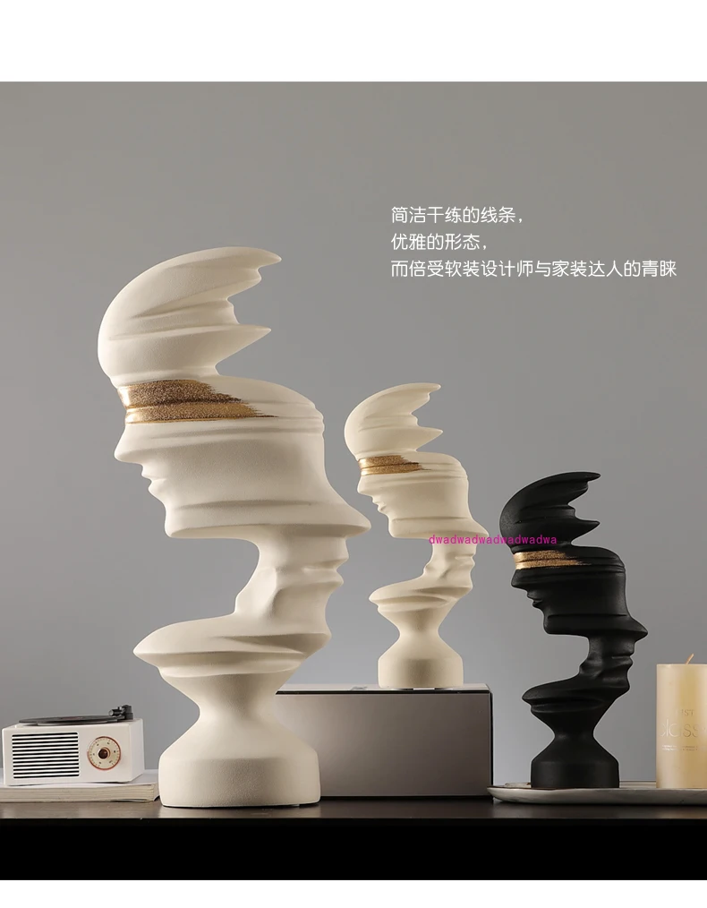 Abstract Statue Ornament Modern Simple Light Luxury Creative Art Resin Home Living Room Wine Cabinet TV Cabinet Decoration
Abstract Statue Ornament Modern Simple Light Luxury Creative Art Resin Home Living Room Wine Cabinet TV Cabinet Decoration