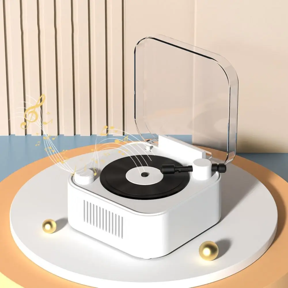 Bluetooth 5.0 Retro Wireless Bluetooth Speaker TF Card Support Stereo Sound Vintage Vinyl Record Speaker CD Player Design
Bluetooth 5.0 Retro Wireless Bluetooth Speaker TF Card Support Stereo Sound Vintage Vinyl Record Speaker CD Player Design