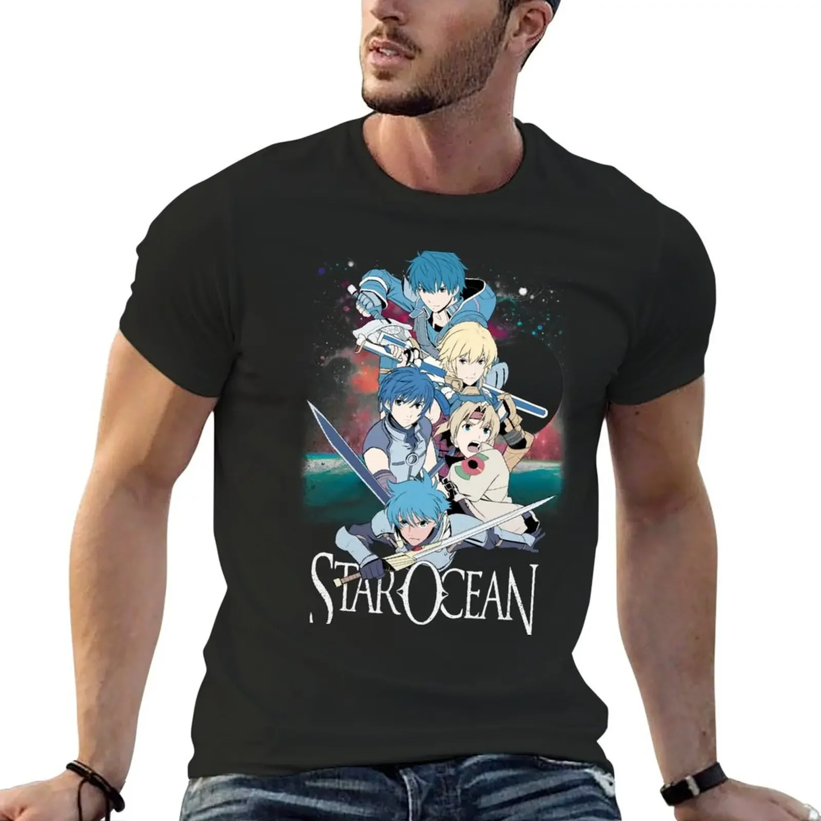 Star Ocean JRPG Game T-Shirt basketball graphic tees anime figures rapper graphic tees shirts men graphic
Star Ocean JRPG Game T-Shirt basketball graphic tees anime figures rapper graphic tees shirts men graphic