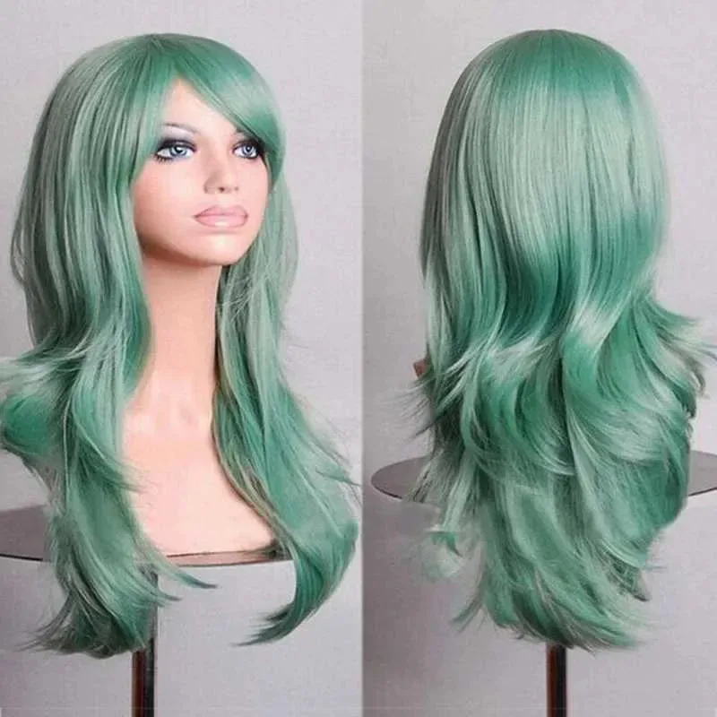 New Arrival 70cm long purple curly Halloween custom wig fake hair synthetic hair cosplay wig Z241028
New Arrival 70cm long purple curly Halloween custom wig fake hair synthetic hair cosplay wig Z241028