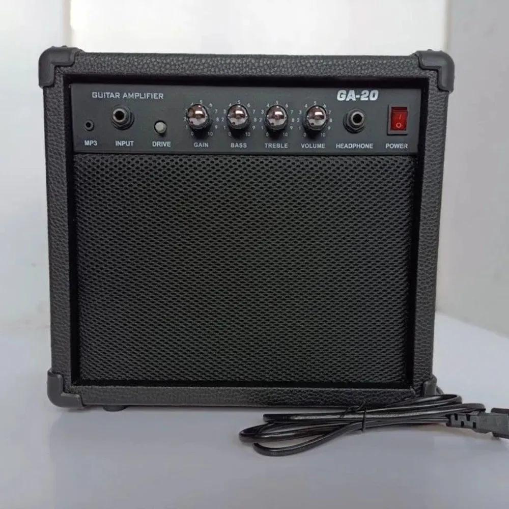 Plastic Electric Guitar Speaker 2 Band Equalization MP3 Instrument Inputs Guitar Combo Amplifier 20W Power Bass Guitar Amplifier
Plastic Electric Guitar Speaker 2 Band Equalization MP3 Instrument Inputs Guitar Combo Amplifier 20W Power Bass Guitar Amplifier