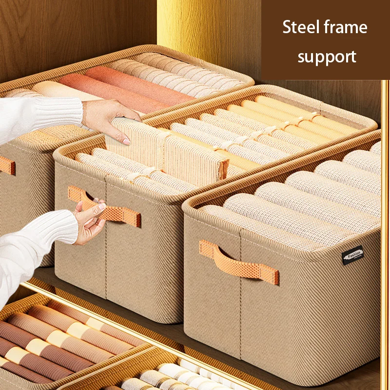 Thicken Clothes Keeper for Pants Sweater Jeans – Drawer Folding Box for Wardrobe, Home Clothes Container for Tidy
Thicken Clothes Keeper for Pants Sweater Jeans – Drawer Folding Box for Wardrobe, Home Clothes Container for Tidy