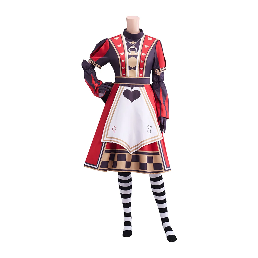 Anime Alice In Wonderland Queen Dress Maid Lolita Black Red Cosplay Costume Halloween Carnival Fancy Party Dress
Anime Alice In Wonderland Queen Dress Maid Lolita Black Red Cosplay Costume Halloween Carnival Fancy Party Dress