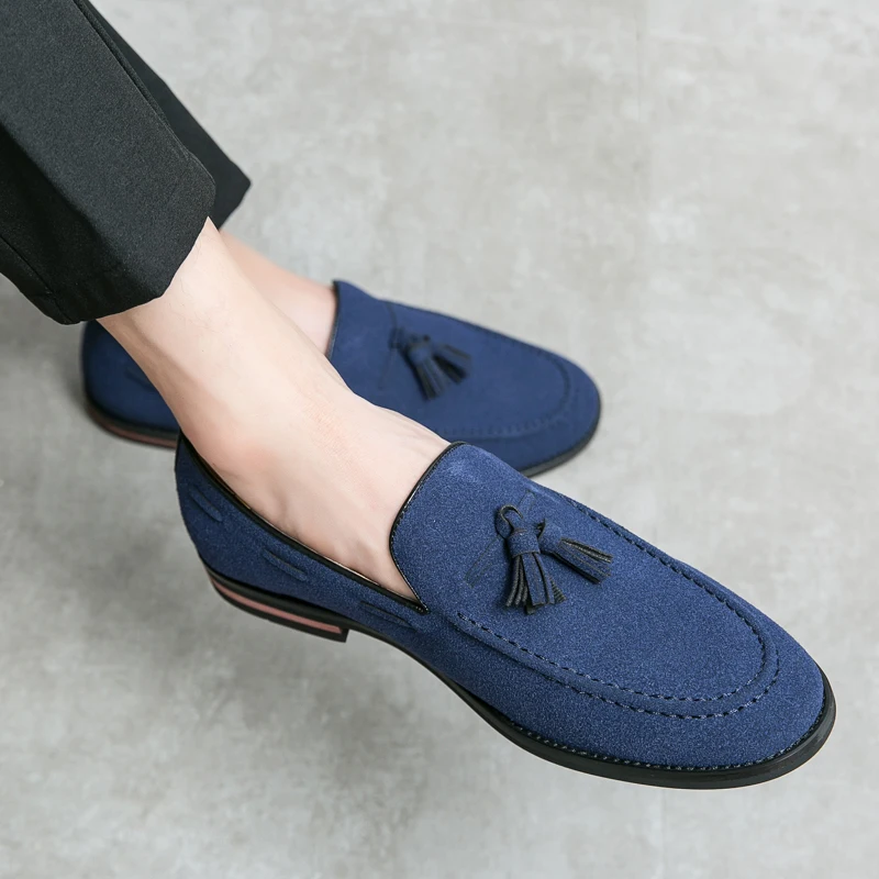 Liusu Loafers Shoes for Men Solid Color Suede Simple and Versatile Comfortable Casual Business and Formal Shoes
Liusu Loafers Shoes for Men Solid Color Suede Simple and Versatile Comfortable Casual Business and Formal Shoes
