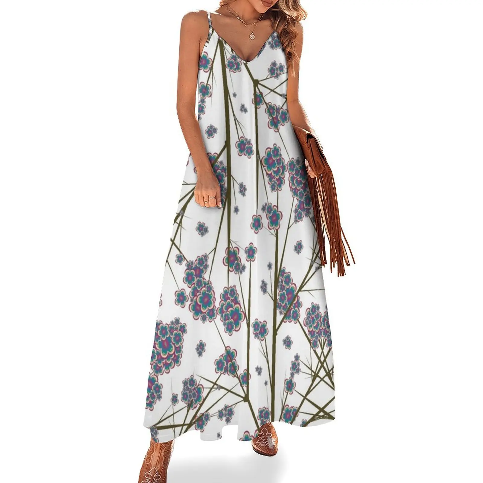 Peculiar Branches - White Sleeveless Dress ladies dresses for women 2025 dress korean style Women dresses summer Dress
Peculiar Branches - White Sleeveless Dress ladies dresses for women 2025 dress korean style Women dresses summer Dress