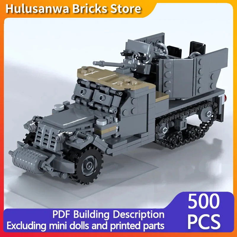 M15 Heavy Military Vehicle Model MOC Building Bricks War Equipment Modular Technology Gifts Holiday Assemble Children Toys Suit
M15 Heavy Military Vehicle Model MOC Building Bricks War Equipment Modular Technology Gifts Holiday Assemble Children Toys Suit