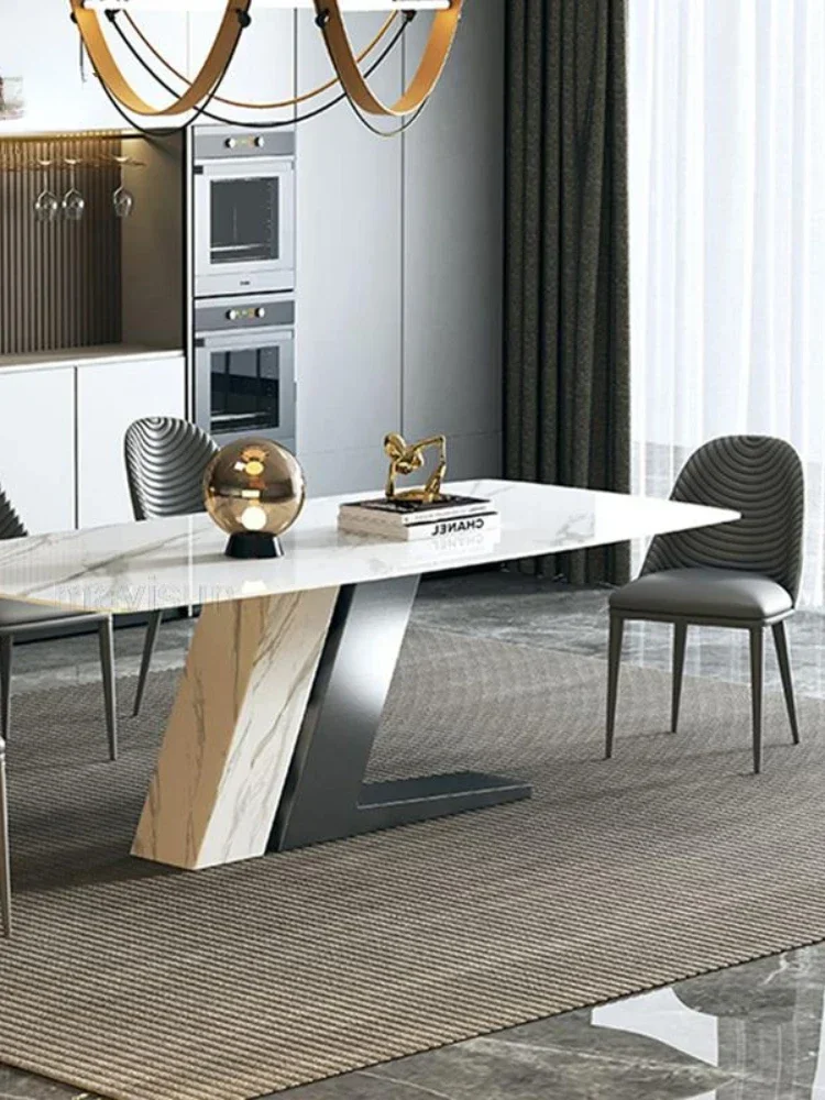 Contemporary Creative Minimalist Large Kitchen Table Set High-End Marble Stone Top Dining Table 2m For 10 People Home Furniture
Contemporary Creative Minimalist Large Kitchen Table Set High-End Marble Stone Top Dining Table 2m For 10 People Home Furniture
