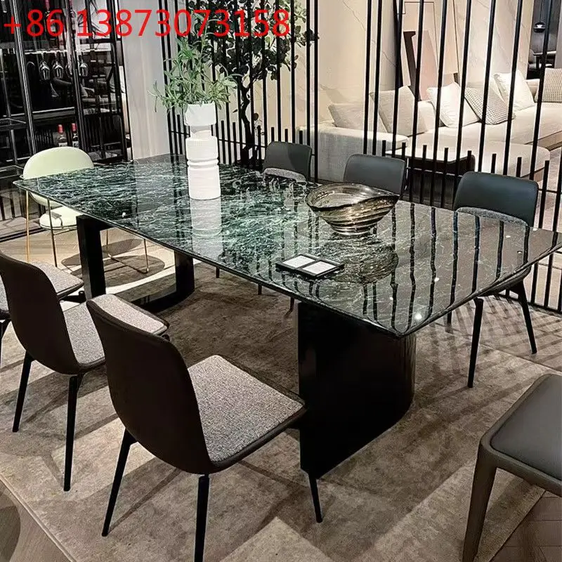 Big flower green Italian imported minimalist light luxury dining table environmentally friendly E0 grade 72cm high 36mm thick
Big flower green Italian imported minimalist light luxury dining table environmentally friendly E0 grade 72cm high 36mm thick
