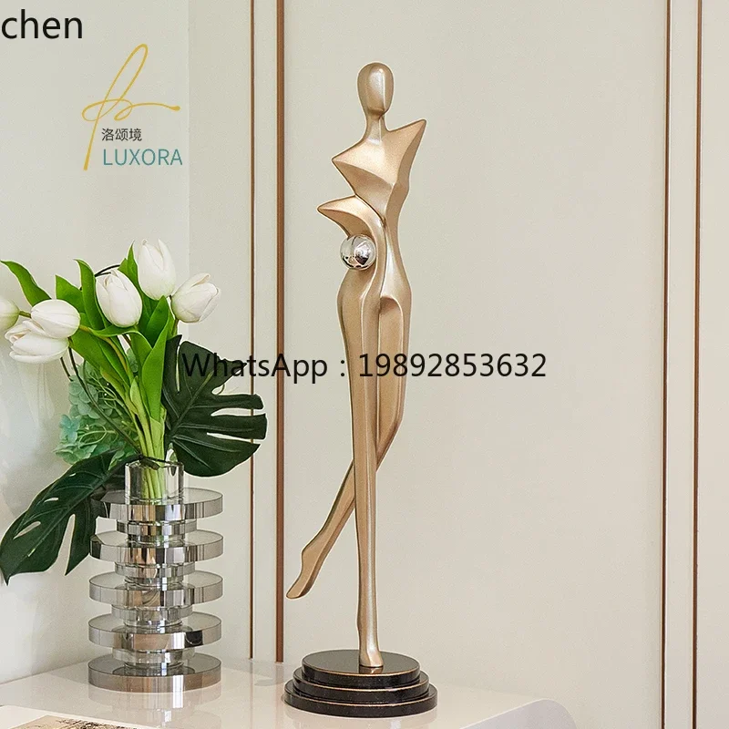 r5.13 modern figure sculpture light luxury porch cabinet ornament vertical height living room TV cabinet decoration minimalist
r5.13 modern figure sculpture light luxury porch cabinet ornament vertical height living room TV cabinet decoration minimalist