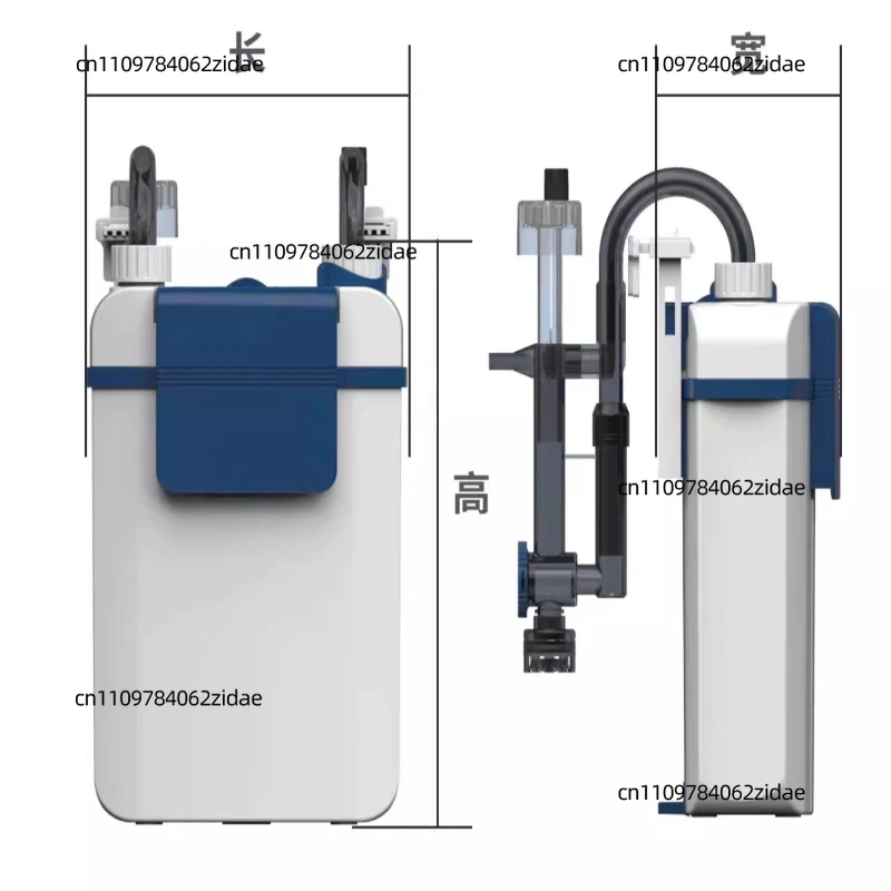 For Fish Tank Oxygenation and Filtration Integrated Machine, Water Purifier, Circulation Pump, Wall-mounted Fish Toilet
For Fish Tank Oxygenation and Filtration Integrated Machine, Water Purifier, Circulation Pump, Wall-mounted Fish Toilet