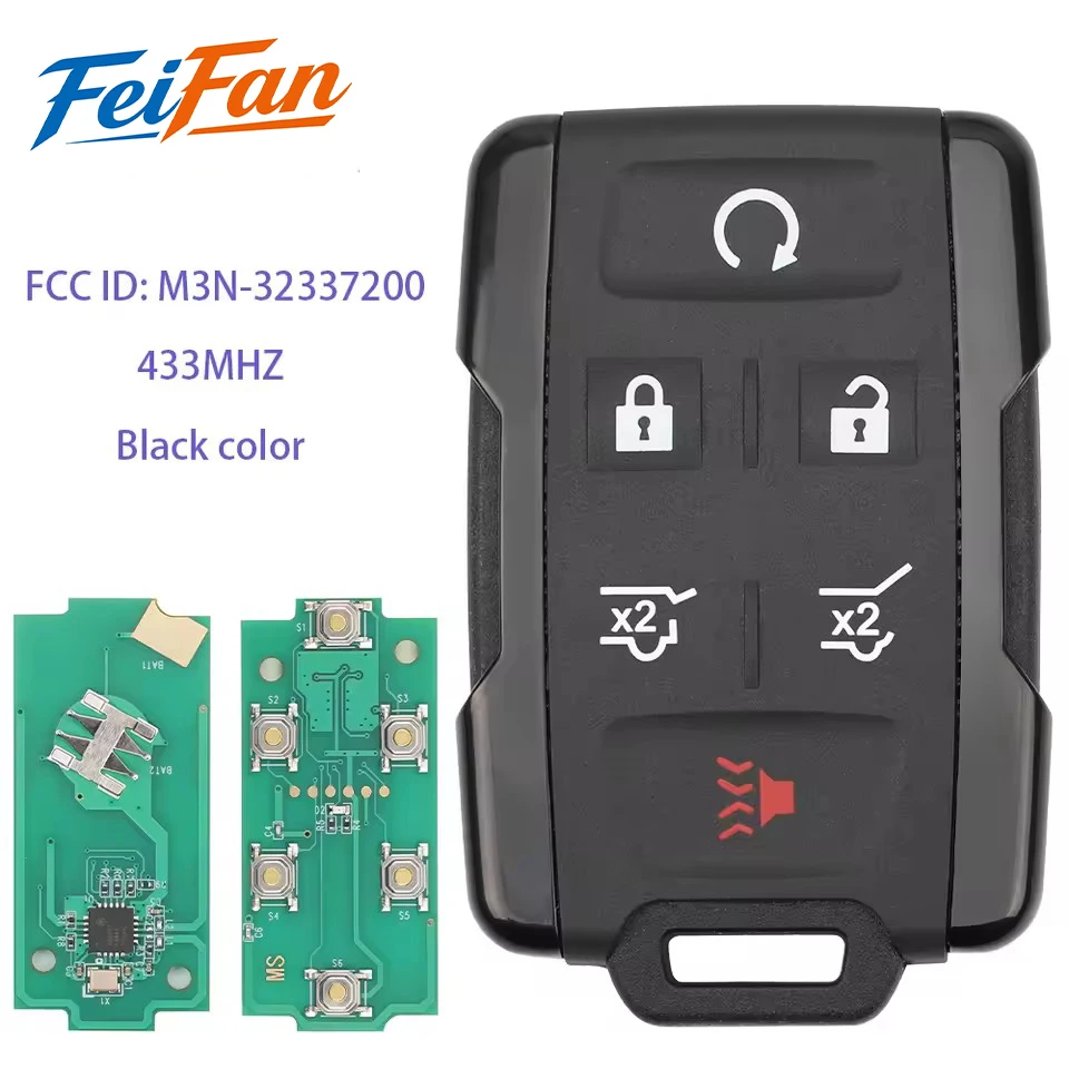 FeiFan Car Remote Key For Chevrolet Tahoe Colorado Silverado Suburban GMC Canyon Sierra Yukon M3N-32337100 315 M3N-32337200 433
FeiFan Car Remote Key For Chevrolet Tahoe Colorado Silverado Suburban GMC Canyon Sierra Yukon M3N-32337100 315 M3N-32337200 433