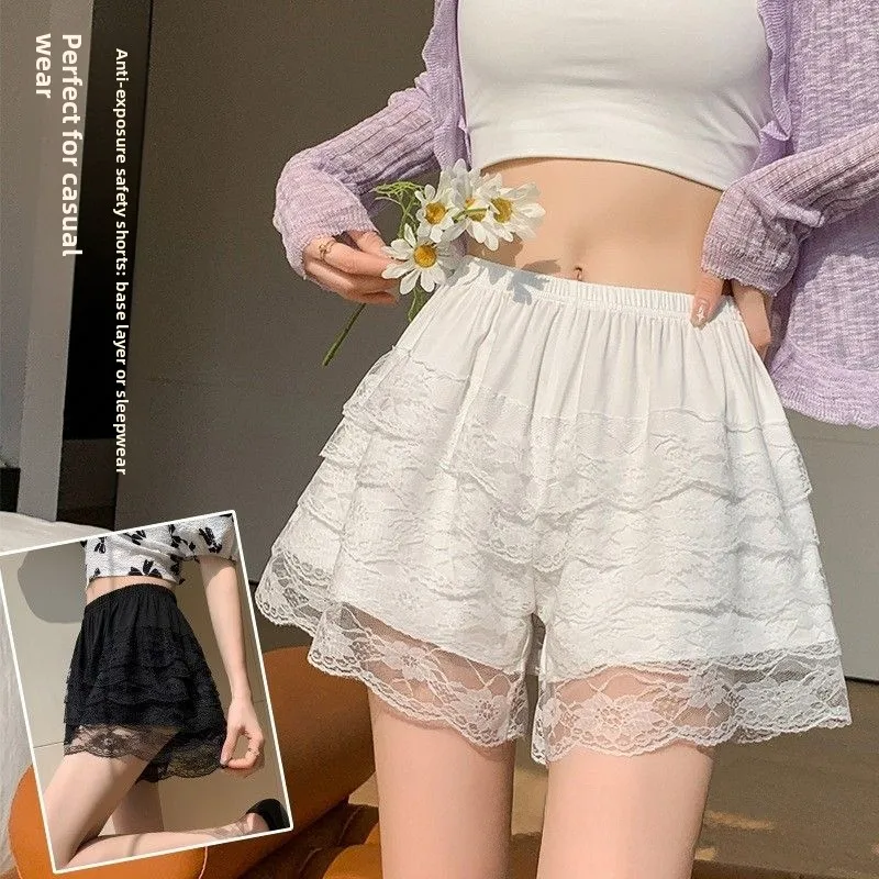 Breathable Lace Safety Pants Women's Loose Pumpkin Short Pants Spring Thin Anti-Light Comfortable Underwear Bottom Shorts
Breathable Lace Safety Pants Women's Loose Pumpkin Short Pants Spring Thin Anti-Light Comfortable Underwear Bottom Shorts